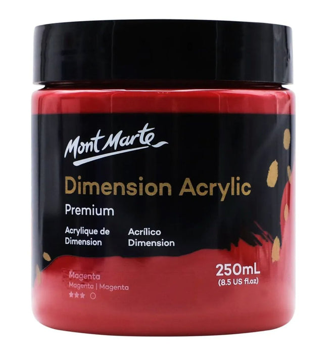 Magenta Dimension Acrylic Paint Premium 250ml
