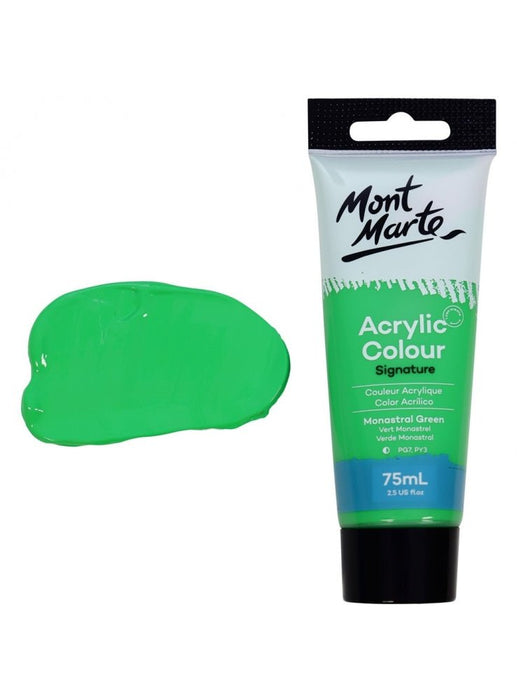 Monastral Green Signature Acrylic Color 75ml - Handy Mandy Craft Store