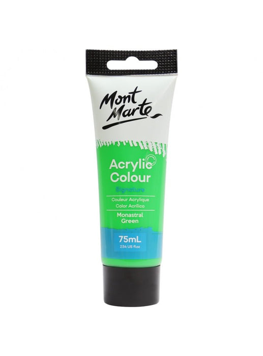 Monastral Green Signature Acrylic Color 75ml - Handy Mandy Craft Store