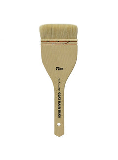 Mont Marte Goat Hair Pine Wood Brush - 75mm