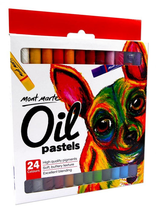 Mont Marte Oil Pastels 24pc - Handy Mandy Craft Store