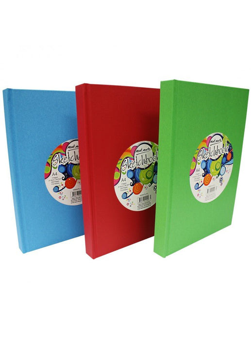 Mont Marte Sketch Book Hard Cover 110gsm A4 220 Page - Handy Mandy Craft Store