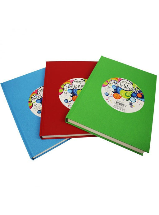 Mont Marte Sketch Book Hard Cover 110gsm A4 220 Page - Handy Mandy Craft Store