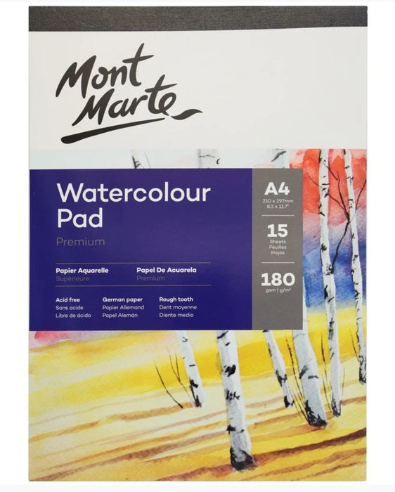 Mont Marte Watercolour Basics Kit - 25 pieces - Handy Mandy Craft Store