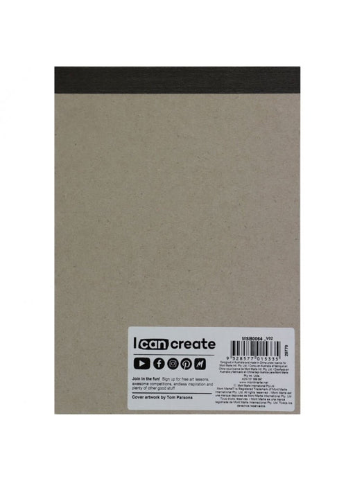 Mont Marte Watercolour Pad German Paper A5 180gsm 15sht - Handy Mandy Craft Store