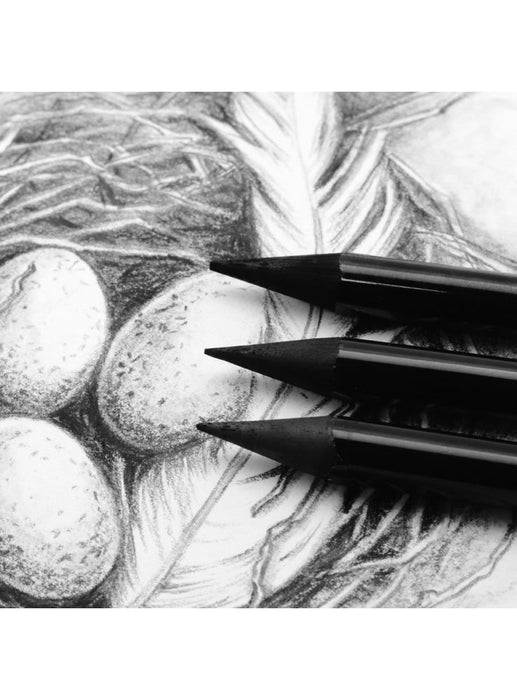 Mont Marte Woodless Charcoal Pencils 3pc - Handy Mandy Craft Store