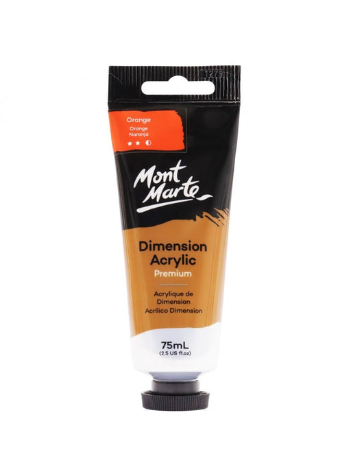 Orange Premium Dimension Acrylic Paint 75ml - Handy Mandy Craft Store