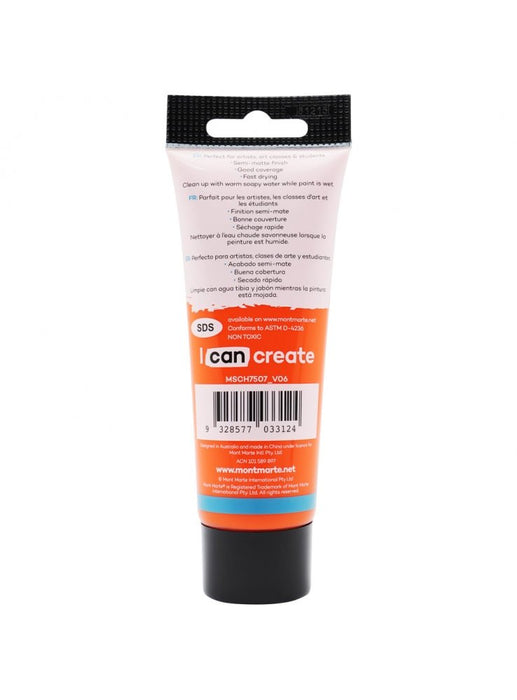 Orange Signature Acrylic Paint 75ml - Handy Mandy Craft Store