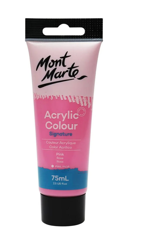 Pink Acrylic Paint Signature 75ml - Handy Mandy Craft Store