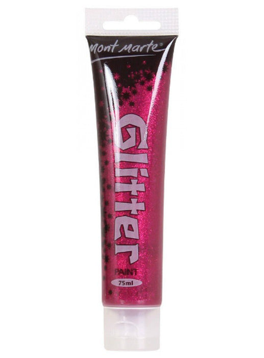 Pink Glitter Paint 75ml - Handy Mandy Craft Store