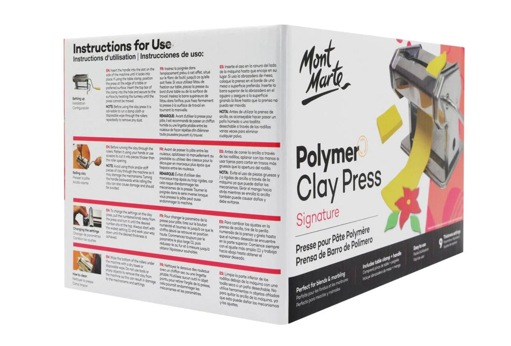 Polymer Clay Press Signature - Handy Mandy Craft Store