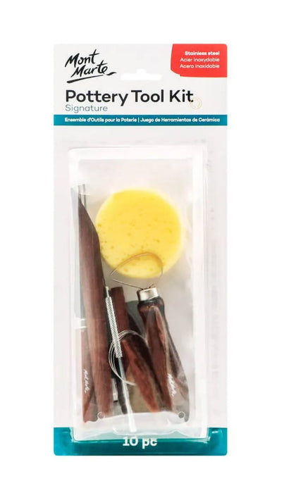 Pottery Tool Kit Signature 10pc - Handy Mandy Craft Store
