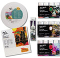 Pouring Paint Starter Kit | Beginner Fluid Painting Art Essentials 15pc Bundle