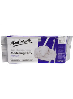 Premium Air Hardening Modelling Clay - White 500gms
