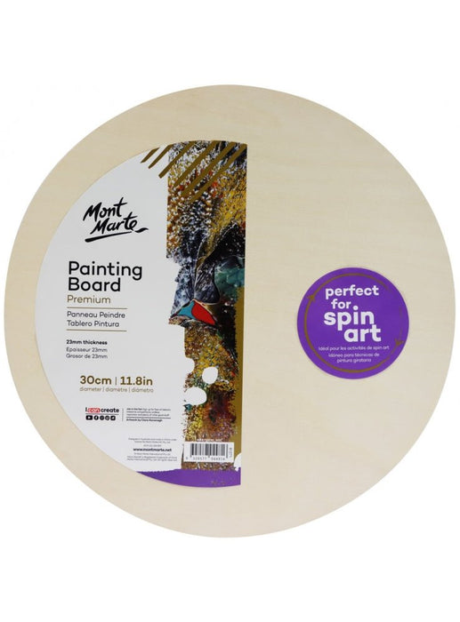 Premium Painting Board Round 30cm - Handy Mandy Craft Store