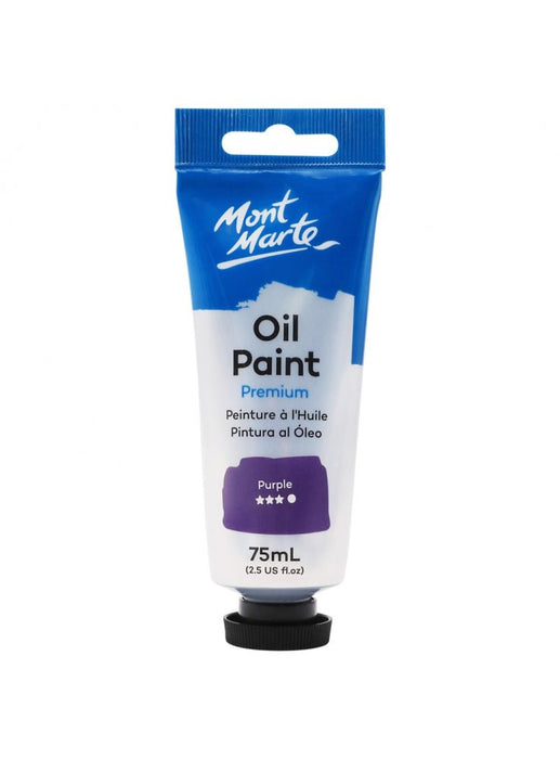 Purple Premium Oil Paint Tube 75ml - Handy Mandy Craft Store