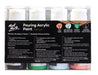 Rainforest Pouring Acrylic Paint Set Premium 4pc x 60ml - Handy Mandy Craft Store