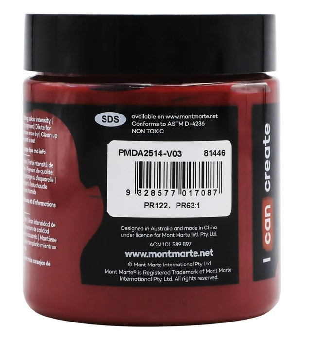 Rose Madder Dimension Acrylic Premium 250ml - Handy Mandy Craft Store