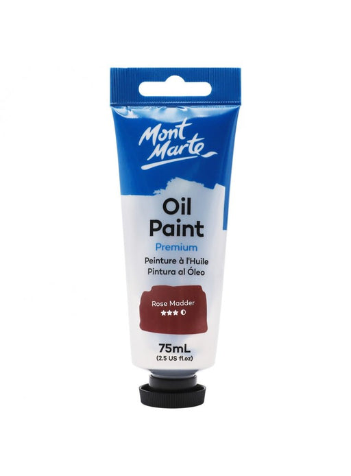 Rose Madder Premium Oil Paint 75ml - Handy Mandy Craft Store