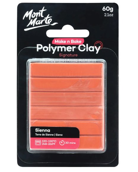 Sienna Make n Bake Polymer Clay Signature 60g - Handy Mandy Craft Store