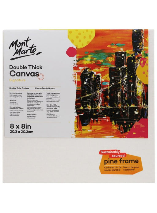 Signature Canvas Double Thick 20.3 x 20.3cm - Handy Mandy Craft Store
