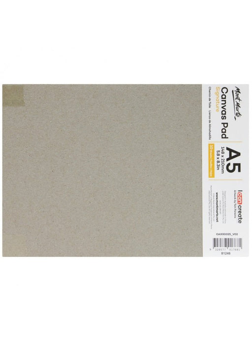 Signature Canvas Pad 10 Sheet A5 - Handy Mandy Craft Store