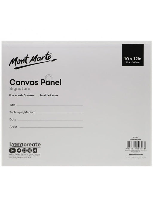 Signature Canvas Panels 2pc 25.4 x 30.5cm - Handy Mandy Craft Store