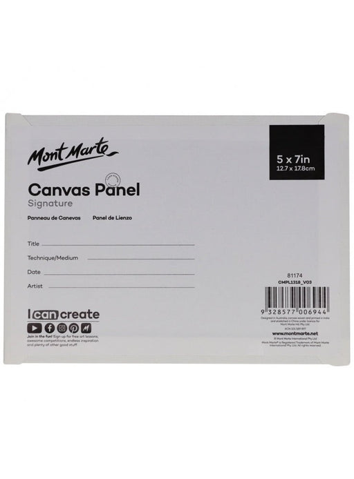 Signature Canvas Panels 3pc 12.7 x 17.8cm - Handy Mandy Craft Store