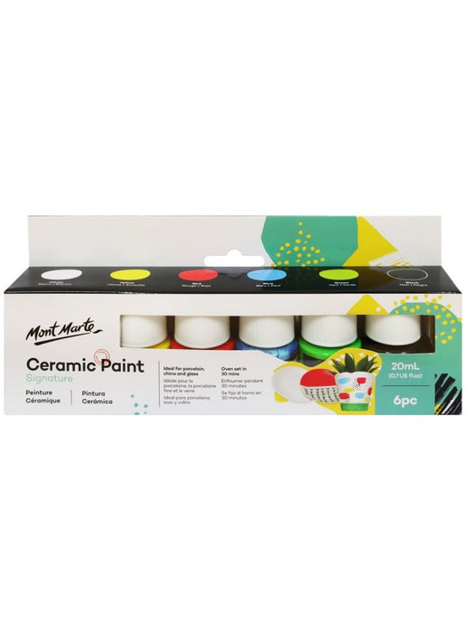 Signature Ceramic Paint 6pce x 20ml - Handy Mandy Craft Store