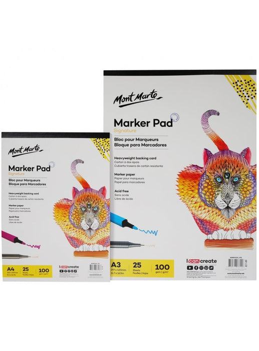 Signature Marker Pad A4 (8.3 x 11.7in) 25 Sheets 100gsm - Handy Mandy Craft Store