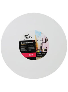 Signature Round Canvas Panel  1pc 40cm