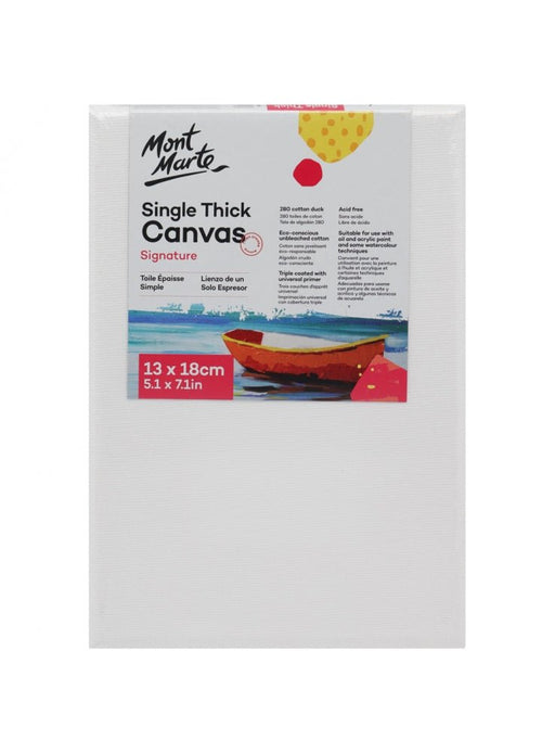 Signature Single Thick Canvas 13 x 18cm - Handy Mandy Craft Store