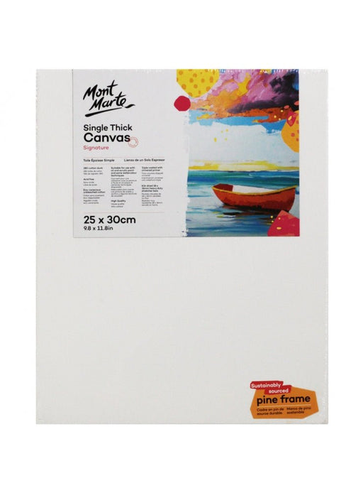 Signature Single Thick Canvas 25 x 30cm - Handy Mandy Craft Store