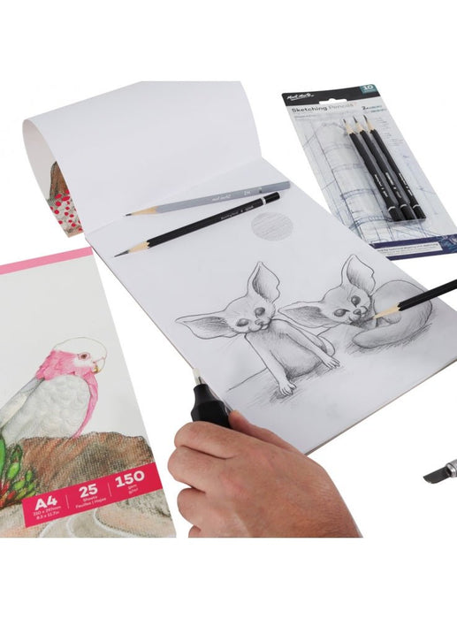 Signature Sketch Pad 150gsm 25 Sheet A3 - Handy Mandy Craft Store