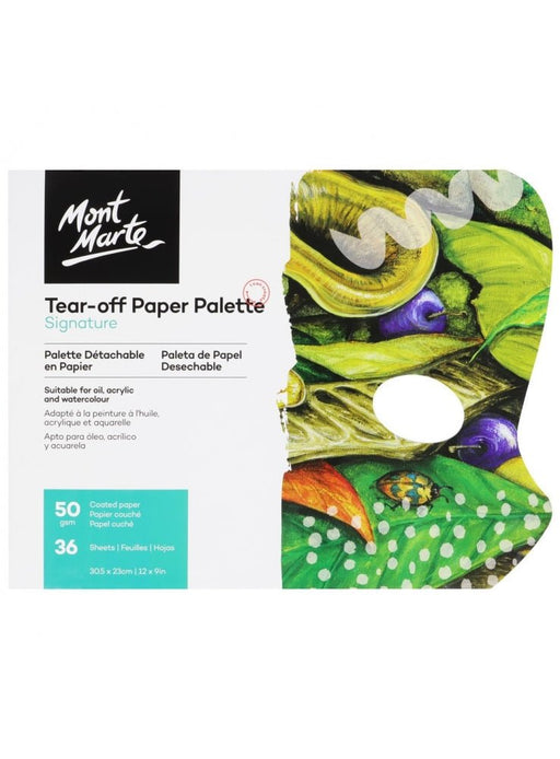 Signature Tear-off Paper Palette 50gsm 36 Sheet - Handy Mandy Craft Store