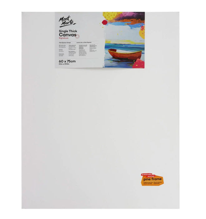 Single Thick Canvas Signature 60 x 75cm ( PACK OF 5 ) - Handy Mandy Craft Store