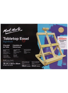 Small Tabletop Easel Signature