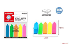 Sticky Notes Arrow 45x12mm 100 Sheets