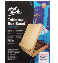Tabletop Box Easel Signature - Large