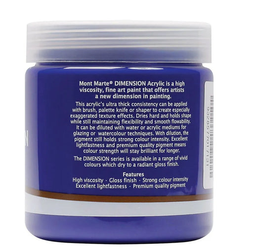 Ultramarine Blue Dimension Acrylic Paint Premium 250ml - Handy Mandy Craft Store