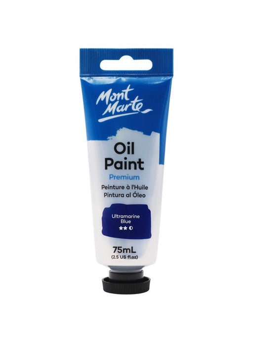 Ultramarine Blue Oil Paint Tube Premium 75ml - Handy Mandy Craft Store