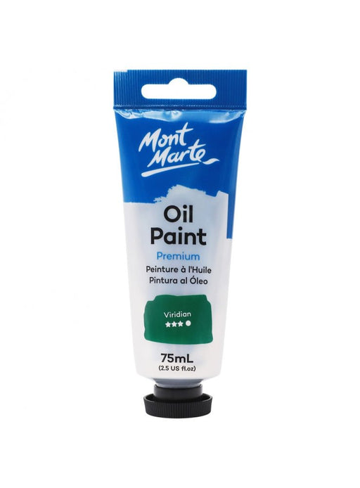 Viridian Oil Paint Tube Premium 75ml - Handy Mandy Craft Store