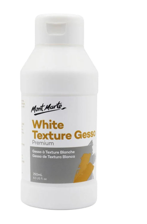 White Texture Gesso Premium 250ml - Handy Mandy Craft Store
