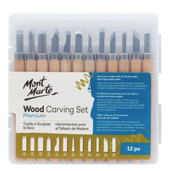 Wood Carving Set Premium 12pc